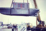 Ancaster unloaded at the Marine & Rail Museum, Owen Sound, April 23, 1991.